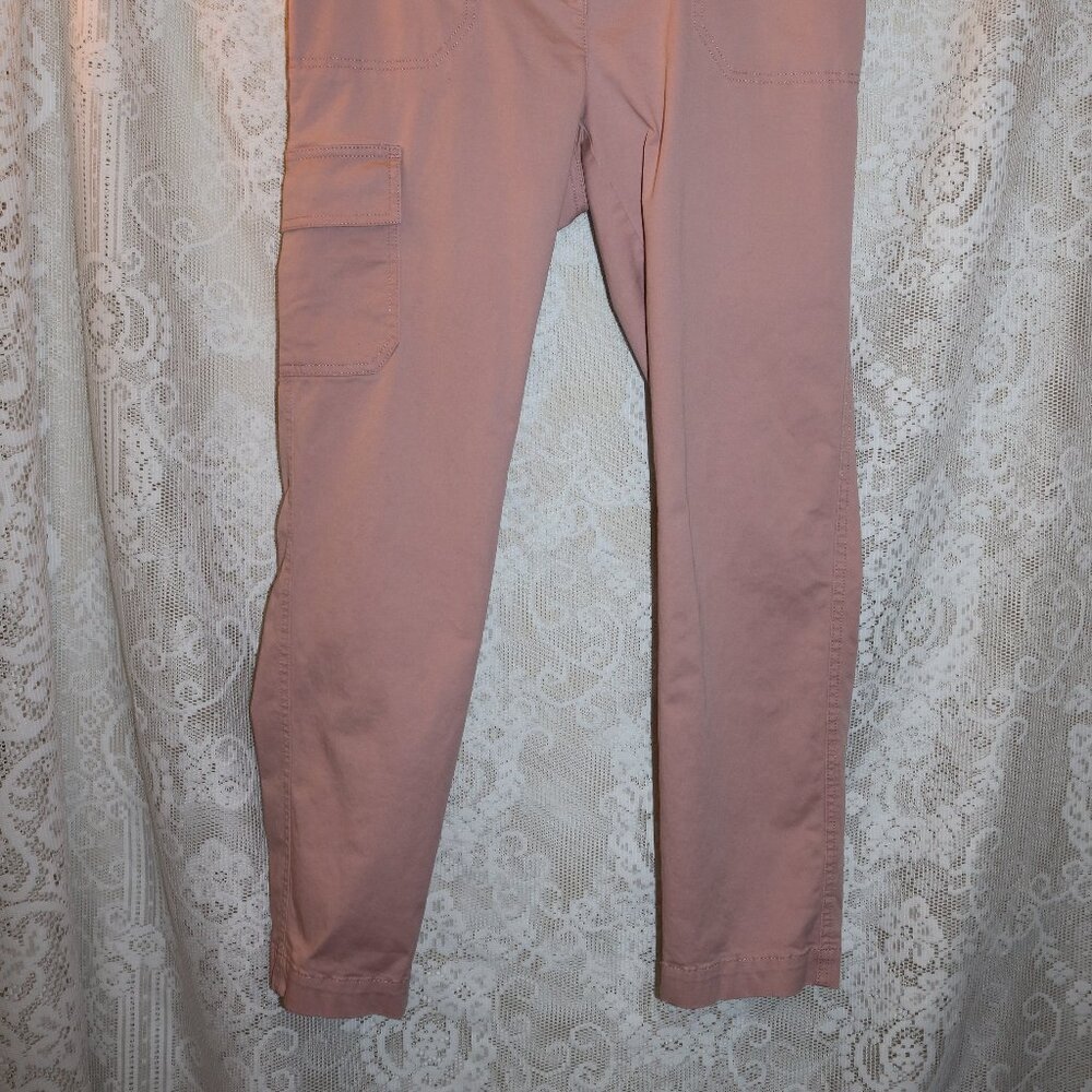 Talbots pink chino pants size 8 great shape - Picture 5 of 6